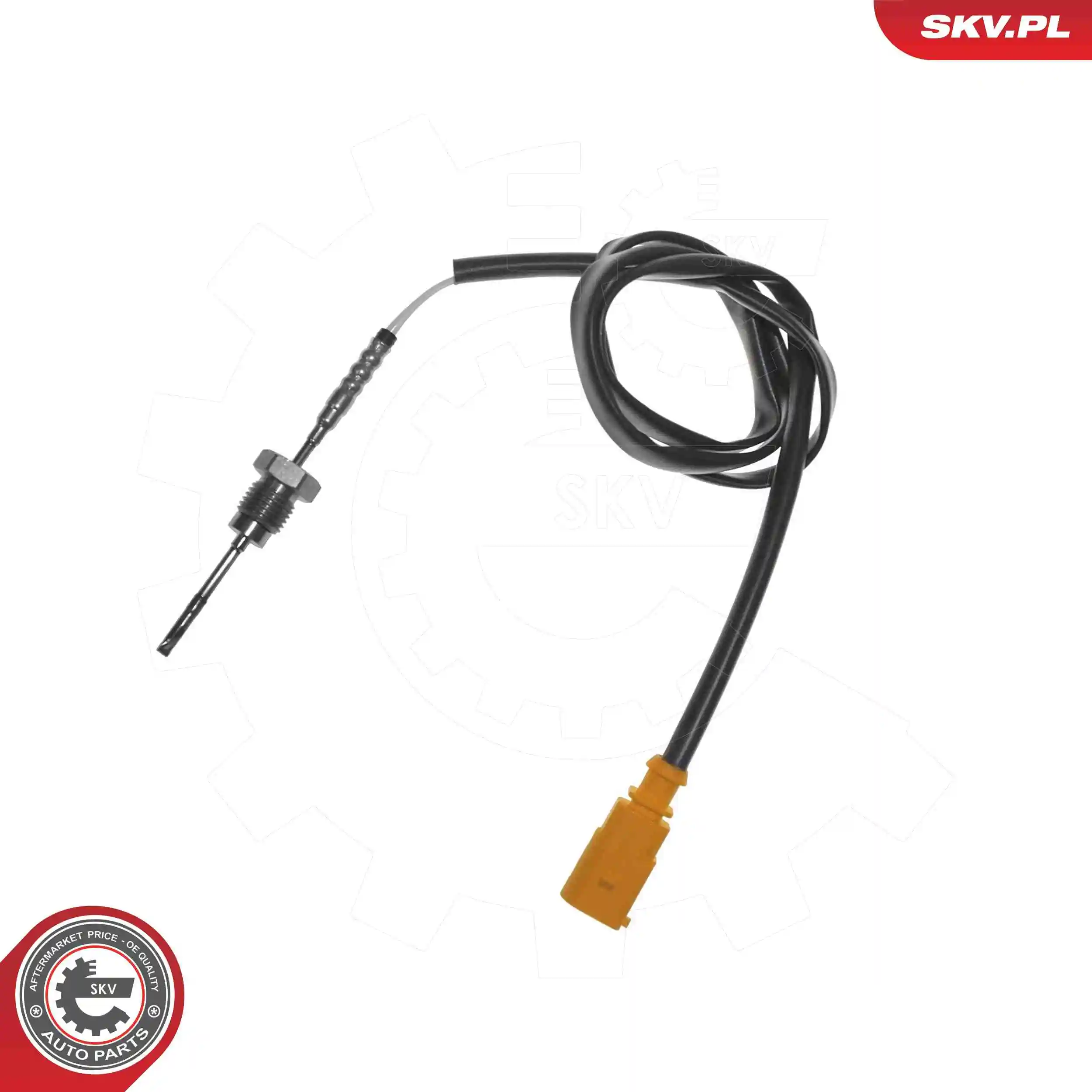 Sensor, exhaust gas temperature